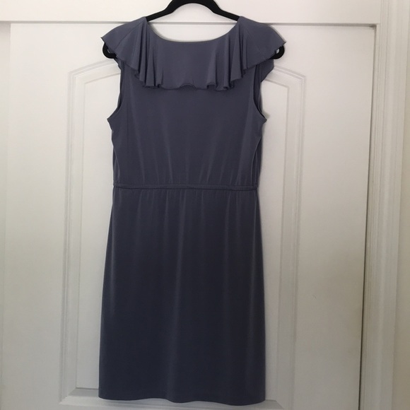 Blue Ruffle Dress - Picture 5 of 6
